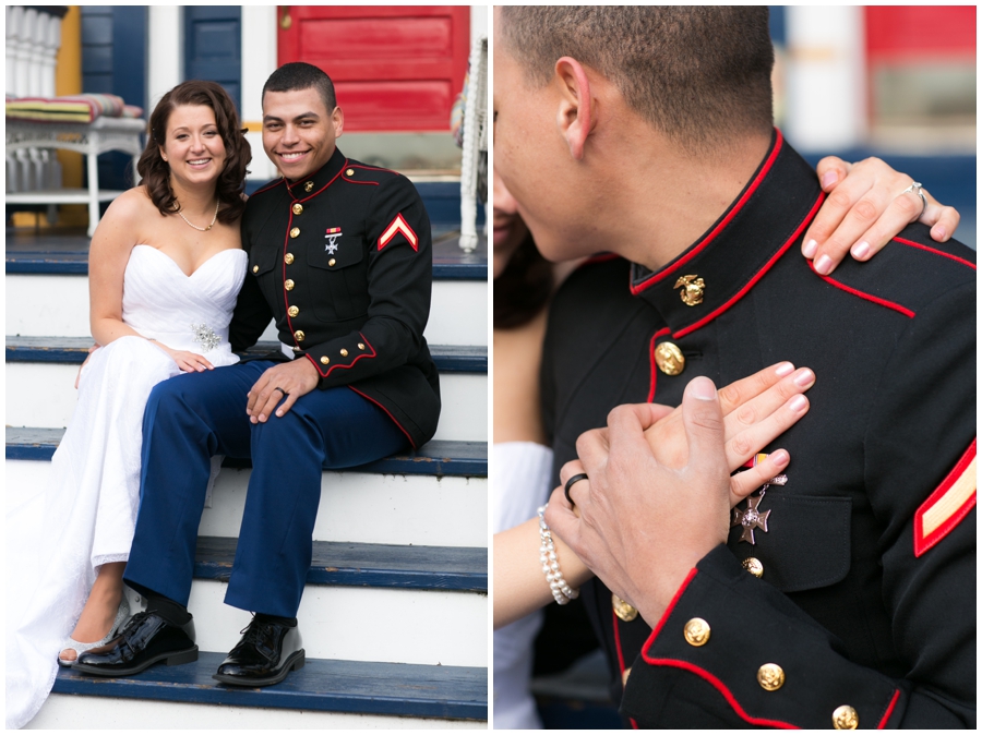 Annapolis Elopement Photographer - USNA Love Portrait