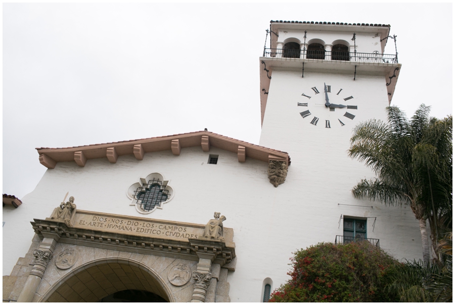 Santa Barbara Courthouse - Traveling Wedding Photographer