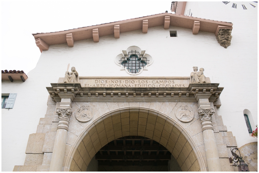 Santa Barbara Courthouse Wedding Ceremony - Destination Photographer