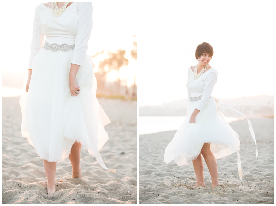 Santa Barbara Bridal Portrait - Katie Wondolowski Bridal