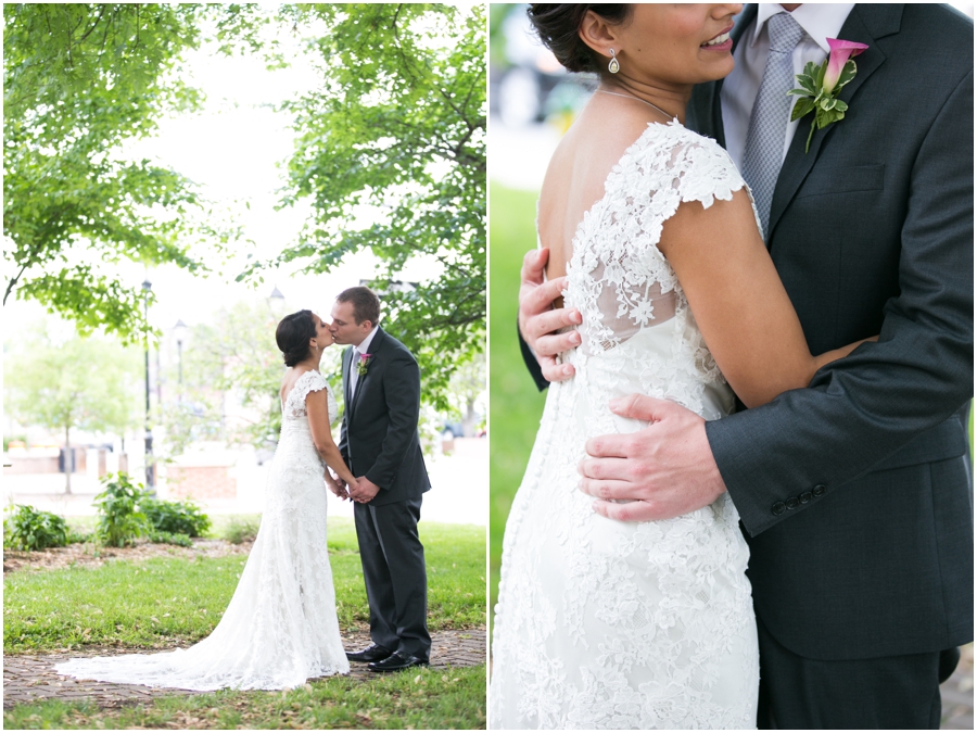 Annapolis Marriott Bride & Groom - Historic Annapolis Wedding Photographer