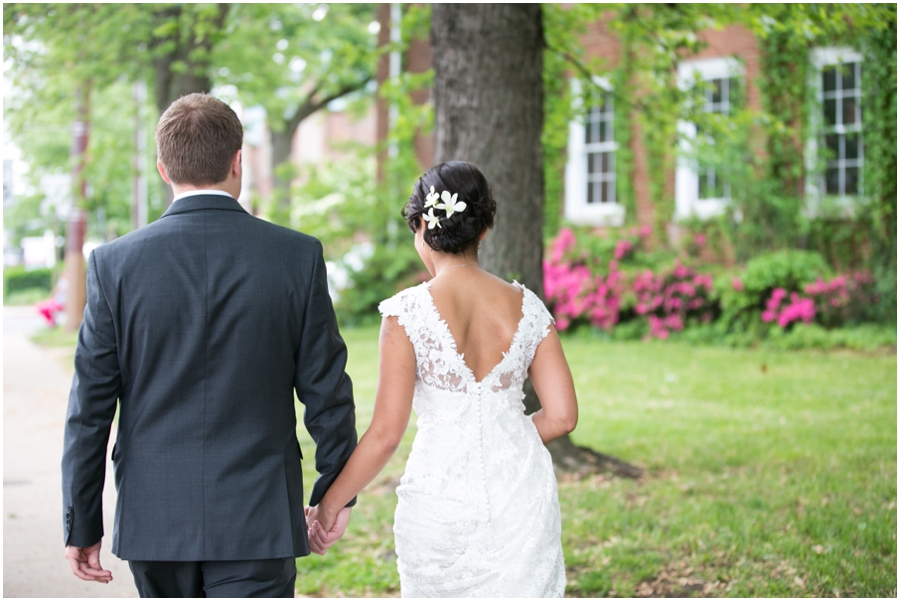 Annapolis Marriott Bride & Groom - Historic Annapolis Wedding Photographer