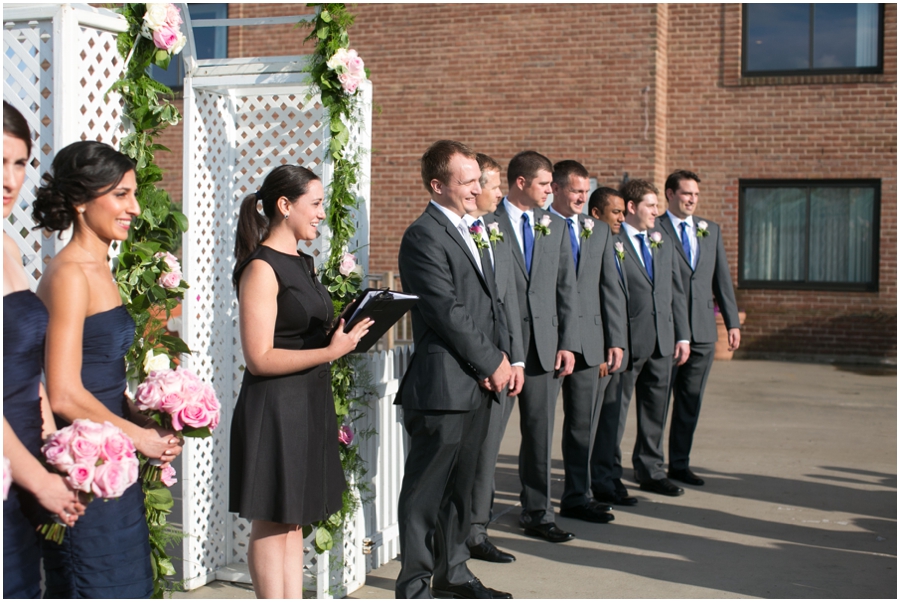 Annapolis Marriott Waterfront Ceremony - Annapolis Wedding Photographer