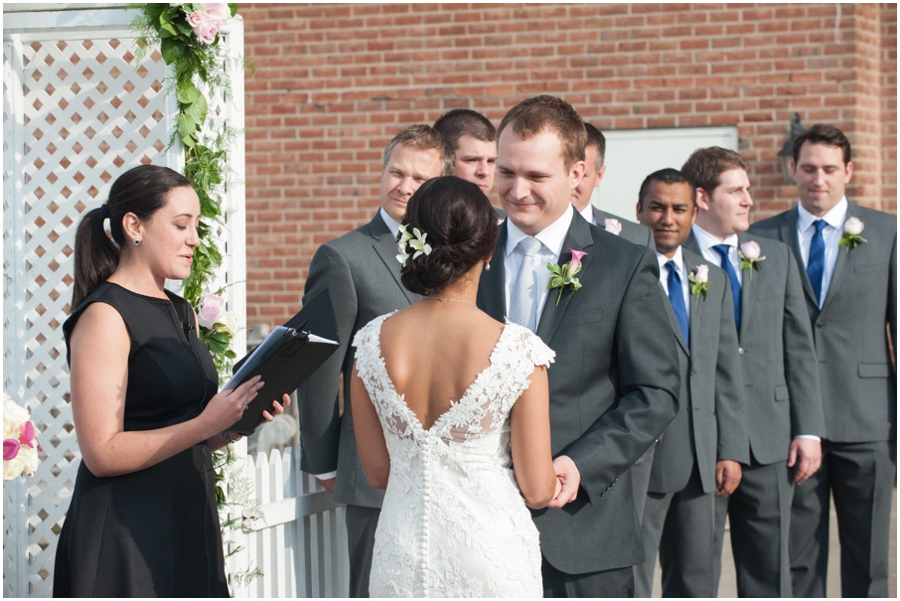 Annapolis Marriott Waterfront Ceremony - Annapolis Wedding Photographer