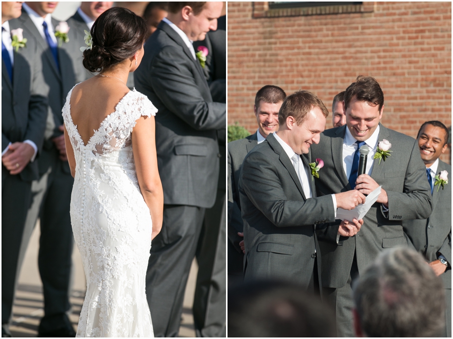 Annapolis Marriott Waterfront Ceremony - Annapolis Wedding Photographer