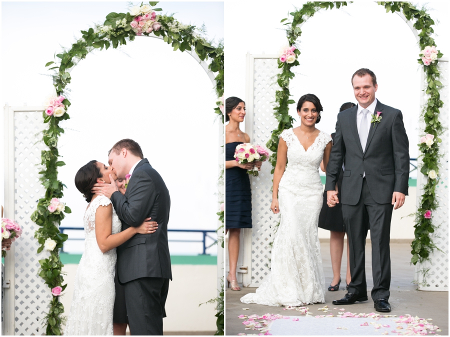 Annapolis Marriott Waterfront Ceremony - Annapolis Wedding Photographer