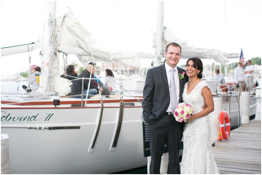 Annapolis Marriott Waterfront Wedding Portrait - Annapolis Wedding Photographer