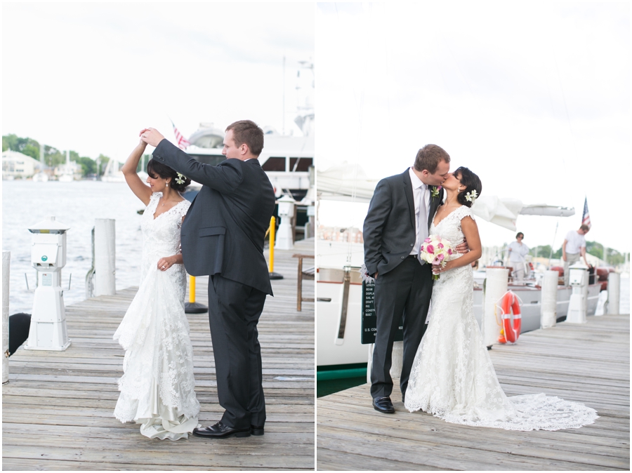 Annapolis Marriott Waterfront Wedding Portrait - Annapolis Wedding Photographer