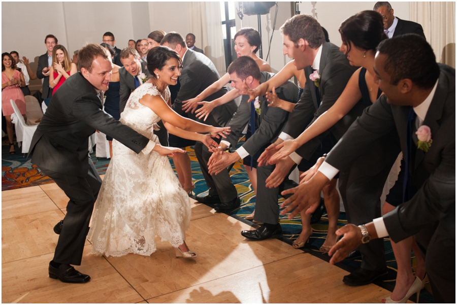 Annapolis Marriott Waterfront Wedding Reception