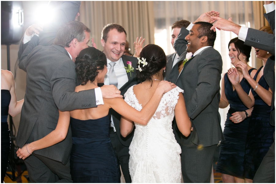 Annapolis Marriott Waterfront Wedding Reception - Annapolis Wedding Photographer