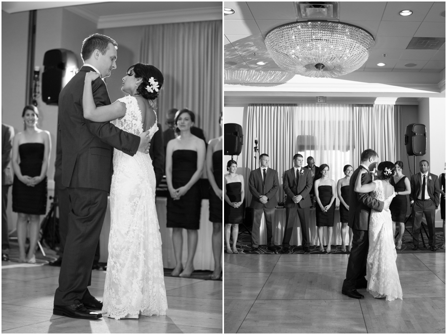 Annapolis Marriott Waterfront Wedding Reception - Annapolis Wedding Photographer