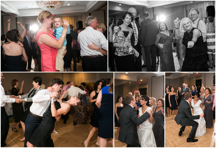 Annapolis Marriott Waterfront Wedding Reception - Annapolis Wedding Photographer