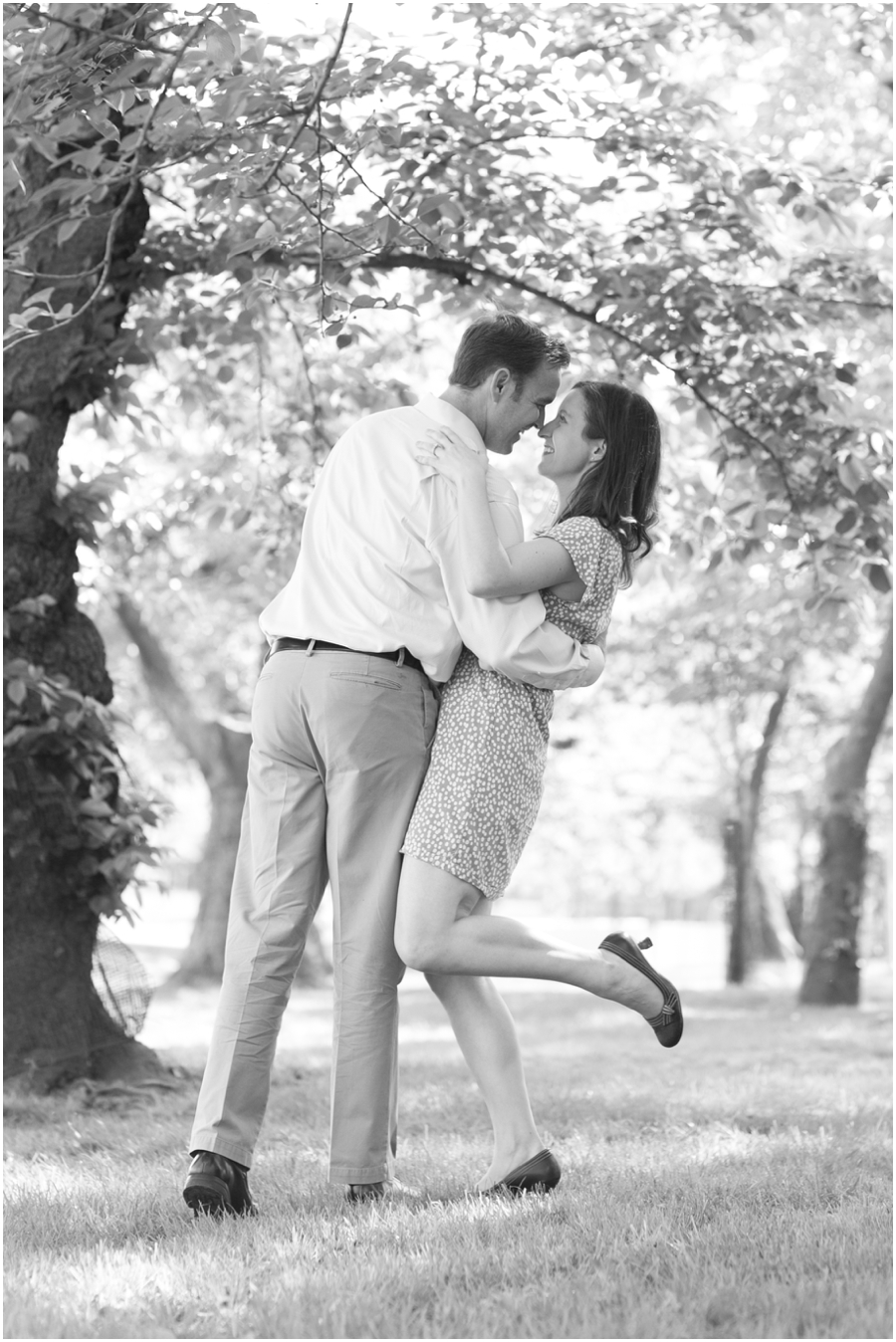 Tidal Basin Engagement - Washington DC Engagement Photographer