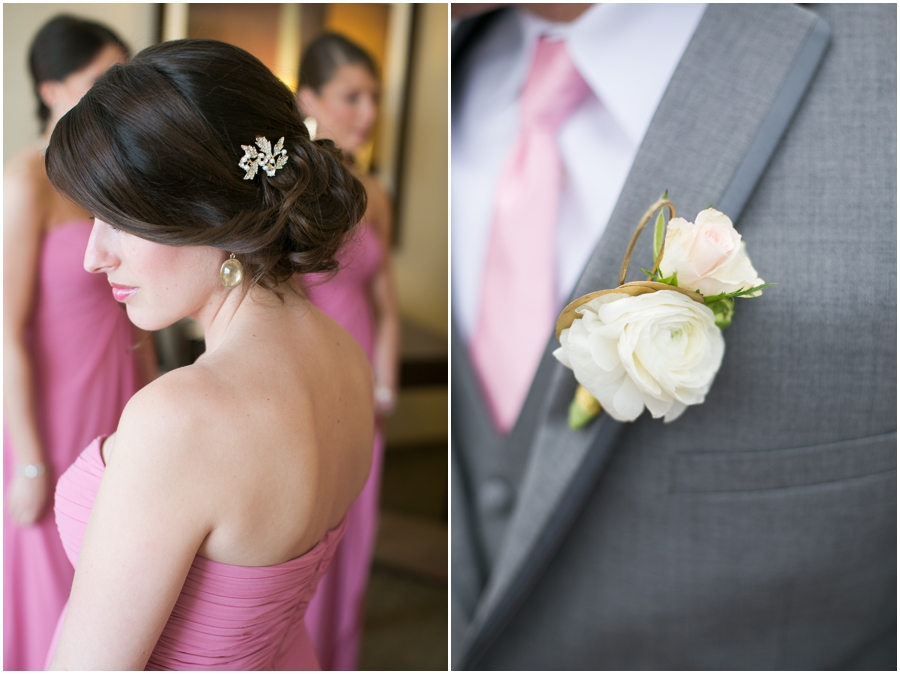 Embassy Suites Baltimore - Behind the Veil - Bill Levkoff Bridesmaid dress