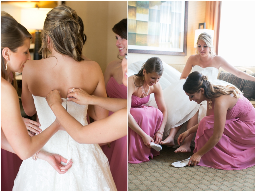 Embassy Suites Baltimore - Behind the Veil - Pronovias Bridal gown