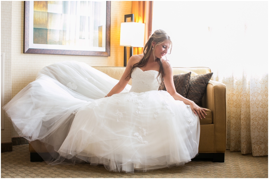 Embassy Suites Baltimore - Behind the Veil - Pronovias Bridal gown