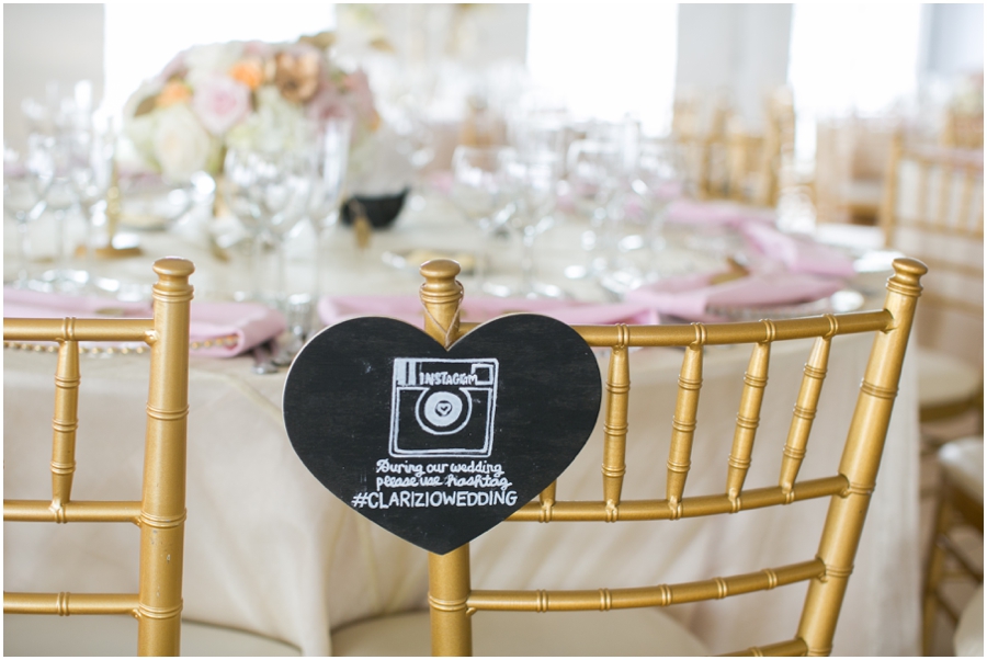 Celebrations at the Bay Tent Photographer- gold & pink - Intrigue Design & Decor