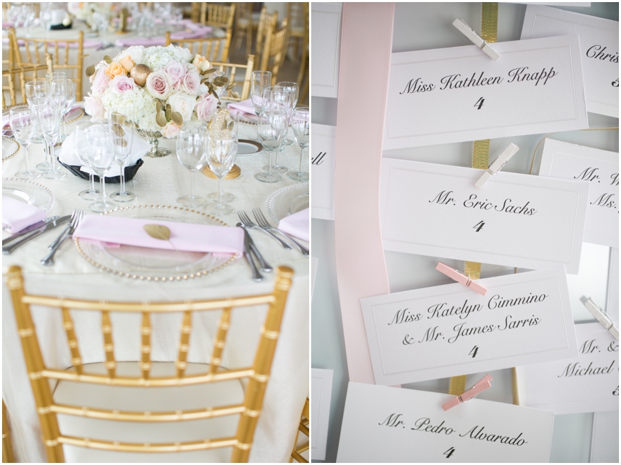 Celebrations at the Bay Tent Photographer- gold & pink - Intrigue Design & Decor