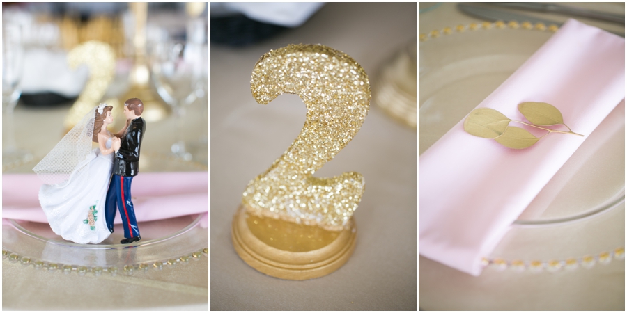 Celebrations at the Bay Tent Photographer- gold & pink - Intrigue Design & Decor