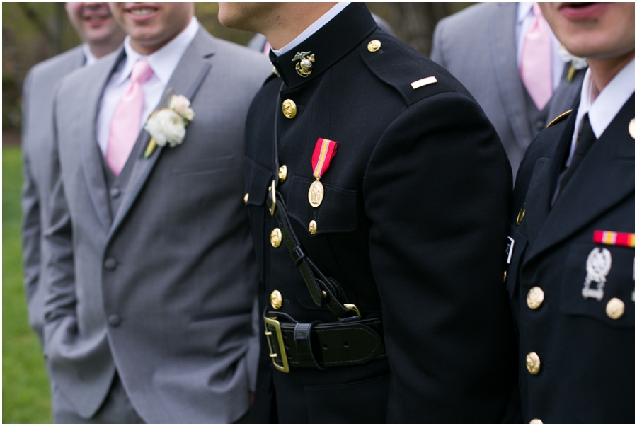 Marine Celebrations at the Bay Photographer - Jos. A Banks groomsmen suit