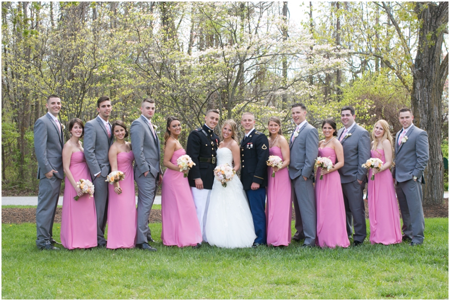 Celebrations at the Bay - Military Wedding Party