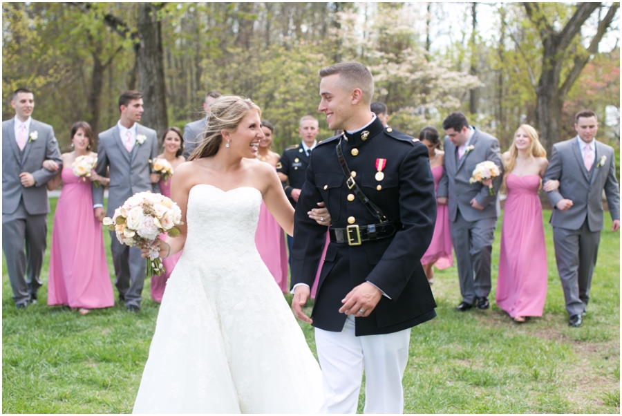 Celebrations at the Bay - Military Wedding Party