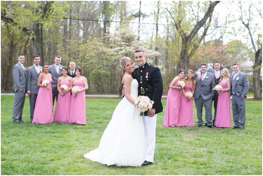 Celebrations at the Bay Photographer - Military Wedding Party