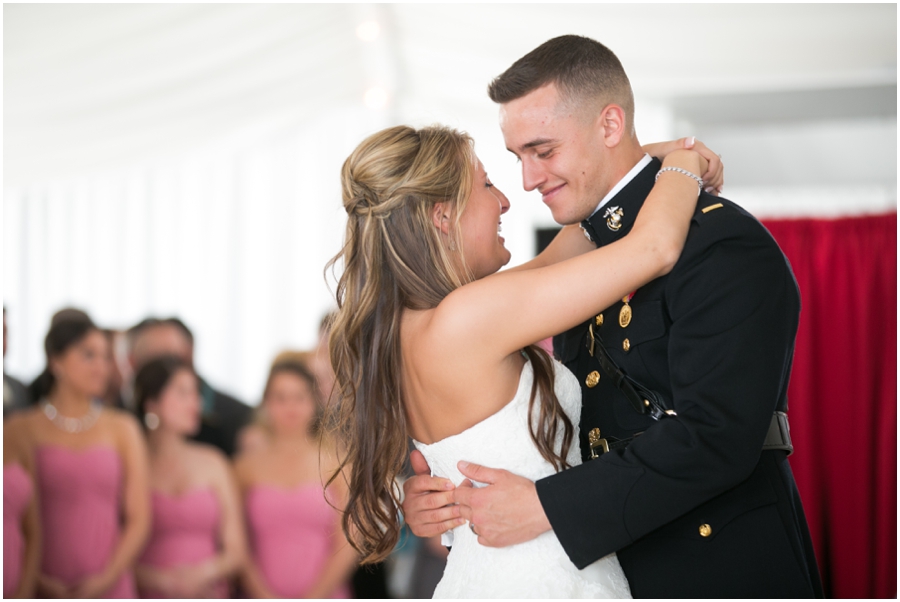 Celebrations at the Bay First Dance - Tented Wedding Reception