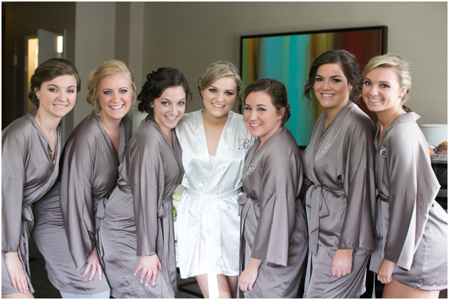 Westin Annapolis Bridesmaid Robes - Betsy Robinson’s Bridal 