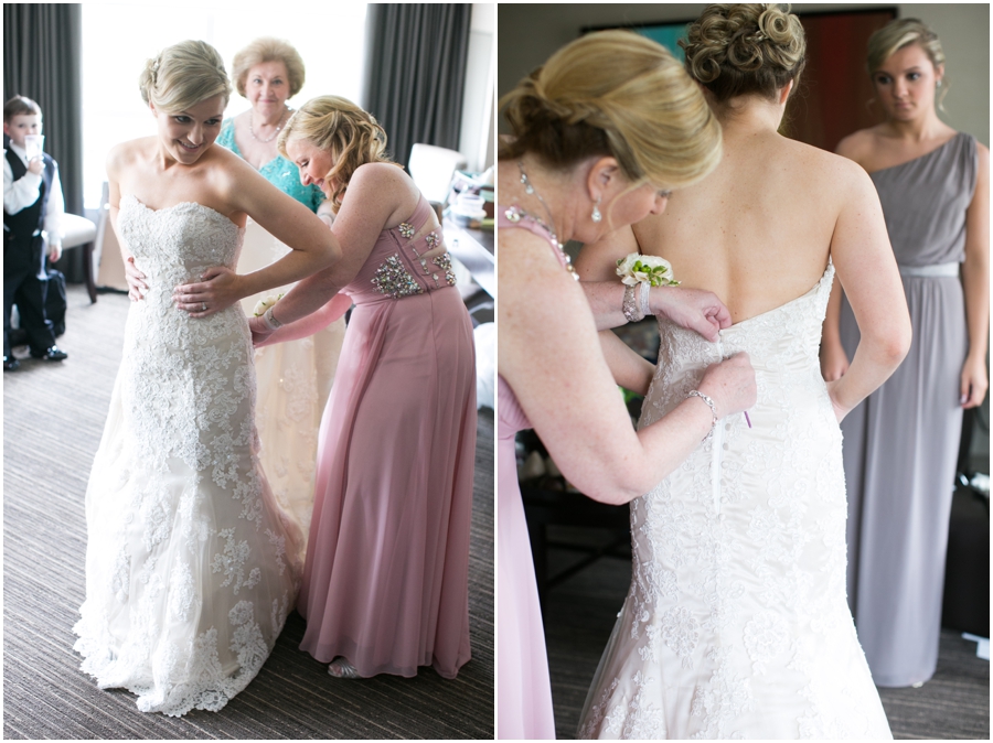 Westin Annapolis Bridal Portrait - Betsy Robinson’s Bridal - Martina Liana