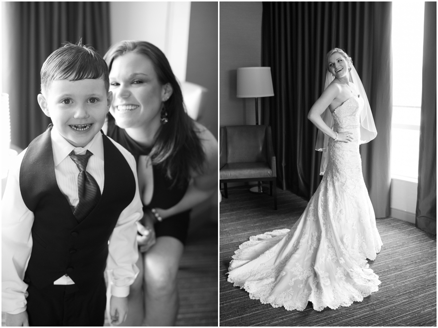 Westin Annapolis Bridal Portrait - Betsy Robinson’s Bridal -Koons Florist