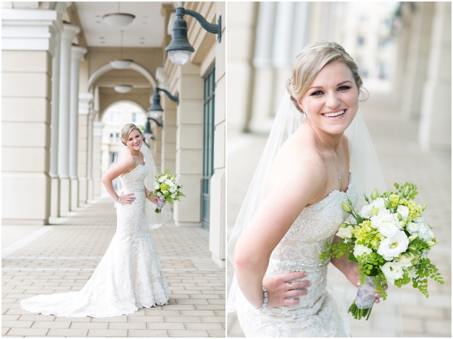 Westin Annapolis Bridal Portrait - Betsy Robinson’s Bridal - Martina Liana