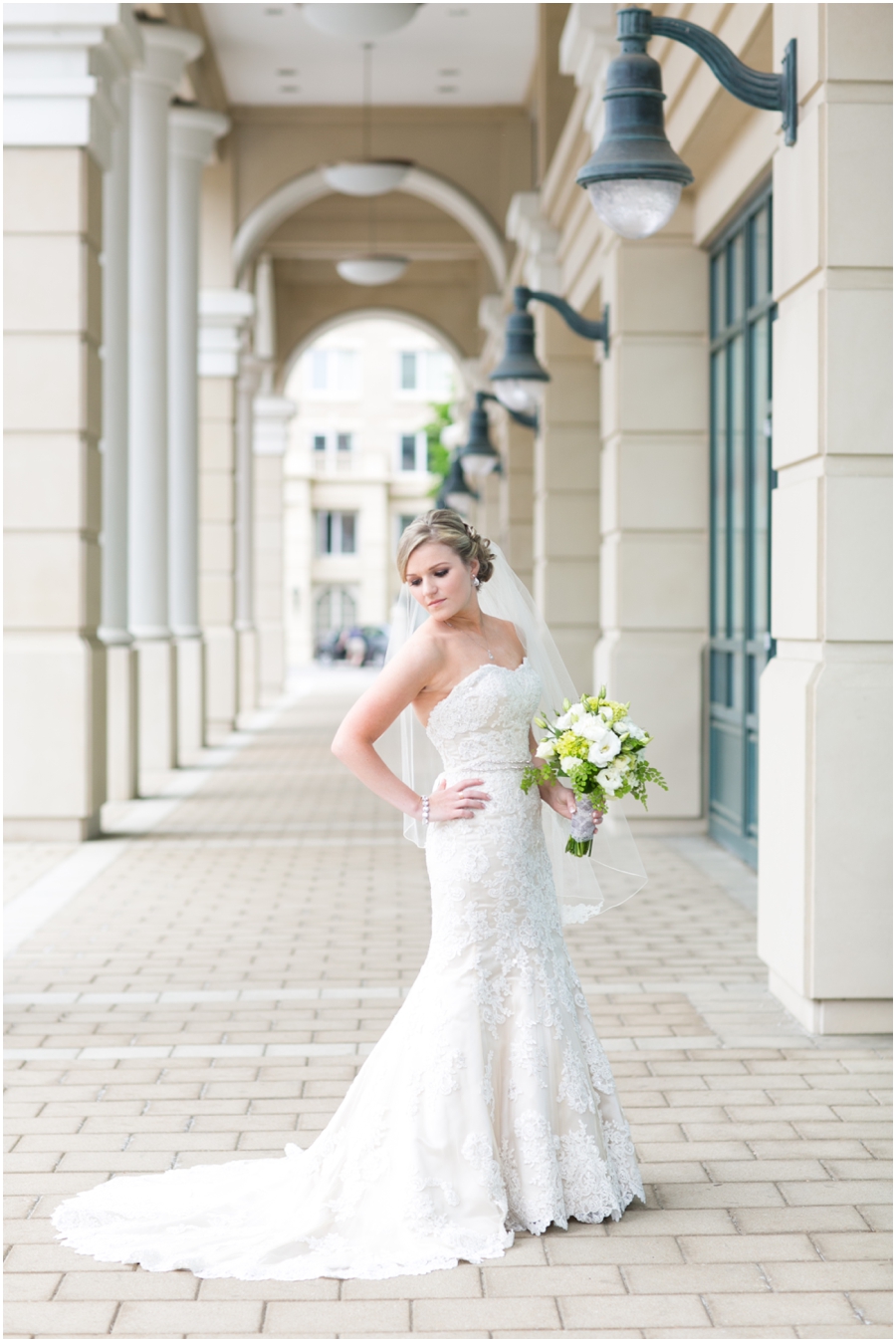 Westin Annapolis Bridal Portrait - Betsy Robinson’s Bridal - Martina Liana