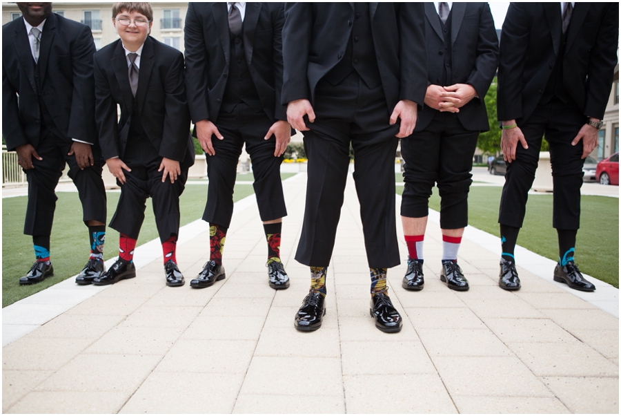 Westin Annapolis Wedding Photographer - Jos. A Banks Groomsmen