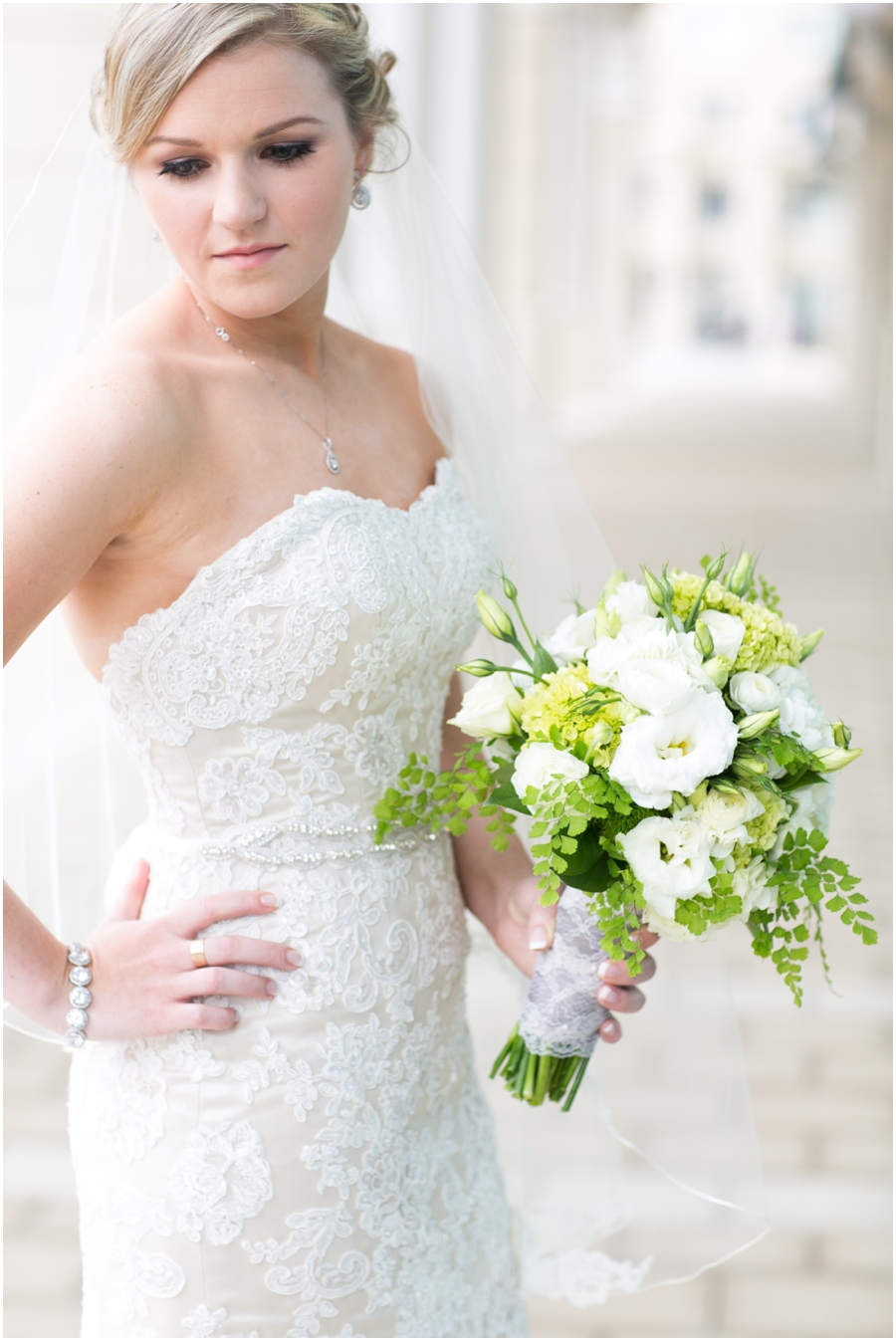 Westin Annapolis Bridal Portrait - The Flower shop by Koons Florist