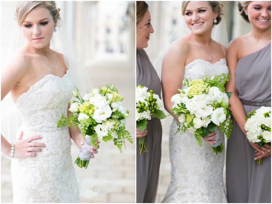 Westin Annapolis Bridal Portrait - Betsy Robinson’s Bridal -Koons Florist