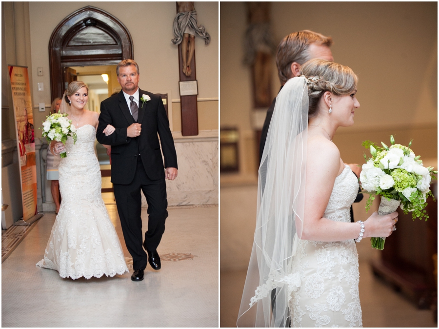 St. Mary's Annapolis Wedding Photographer - Catholic Ceremony