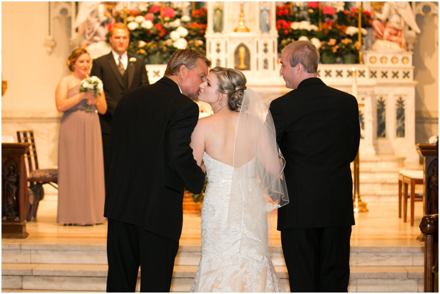 St. Mary's Annapolis Wedding Photographer - Catholic Ceremony