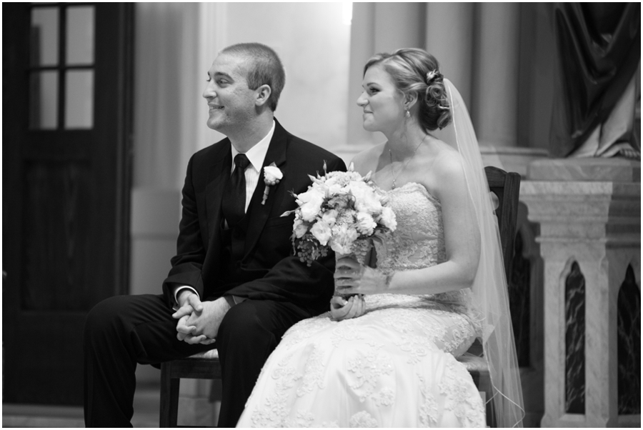 St. Mary's Annapolis Wedding Photographer - Catholic Ceremony