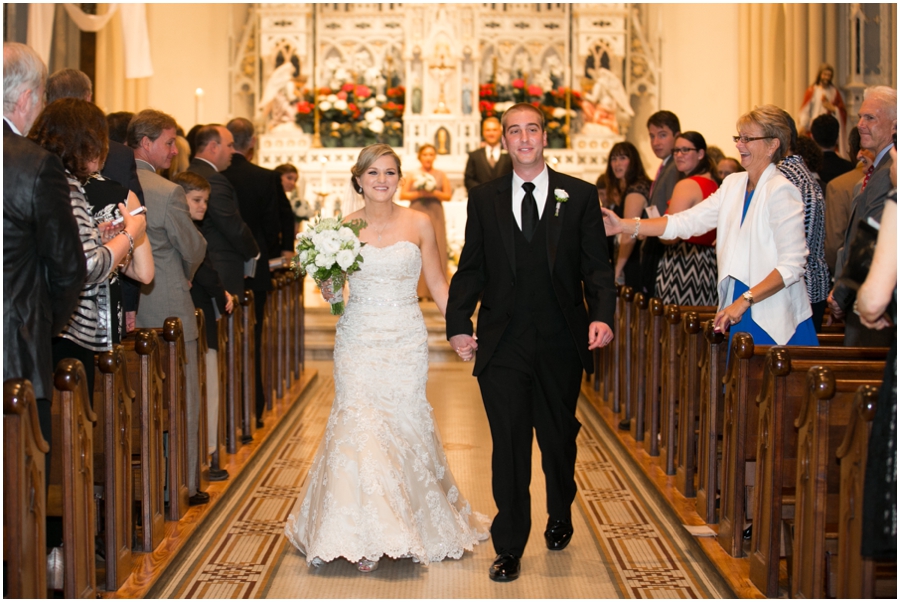 St. Mary's Annapolis Wedding Photographer - Catholic Ceremony