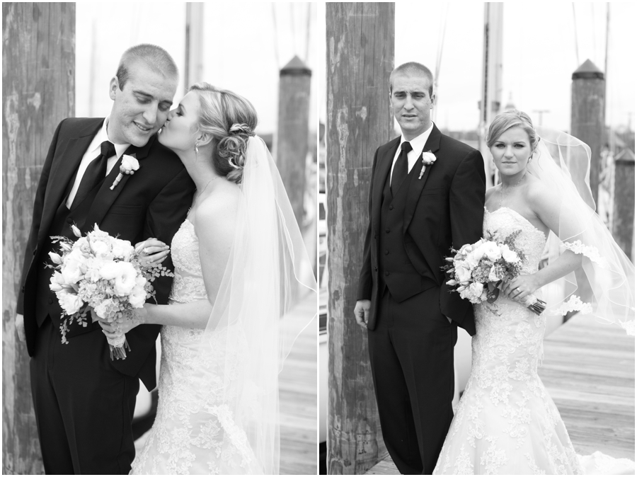 Annapolis Wedding Photographer - City Dock Wedding Portrait