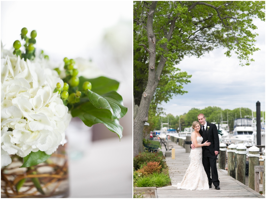 Silver Swan Bayside Reception Details - Eastern Shore Wedding Photographer