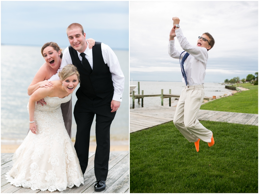 Silver Swan Bayside Reception - Eastern Shore Wedding Photographer