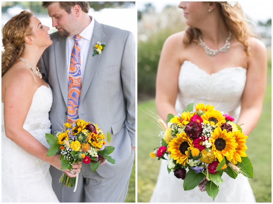 Love Blooms Here - Solomon's Island Wedding 