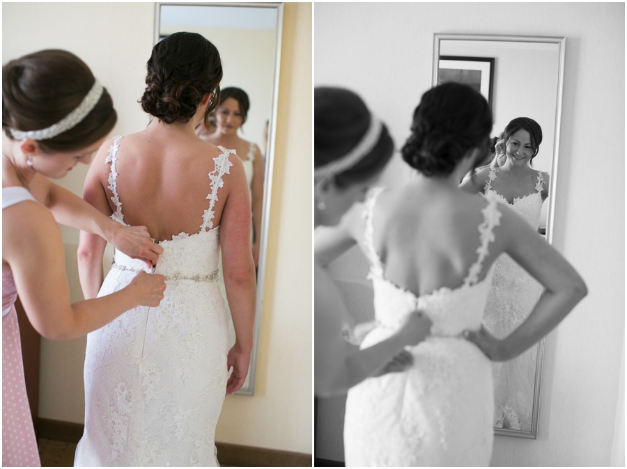 Sheraton Hunt Valley Wedding Photographer - Getting Ready