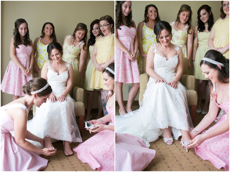 Sheraton Hunt Valley Wedding Photographer - MissBrache Bridesmaid Dress