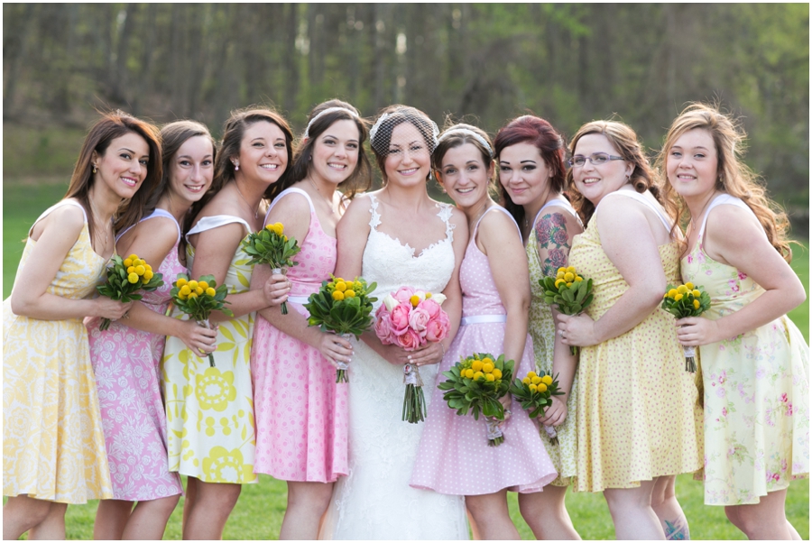 Hunt Valley Wedding Photographer - Oregon Ridge Park Bridesmaid portrait