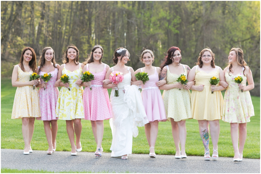 Hunt Valley Wedding Photographer - Oregon Ridge Park Bridesmaids