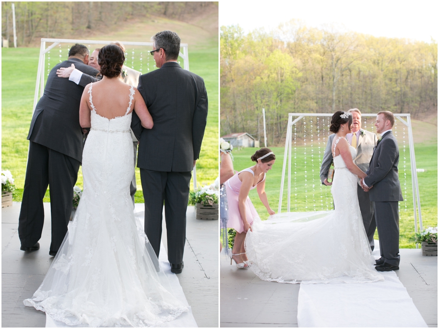 Hunt Valley Wedding - Oregon Ridge Park Outdoor Ceremony