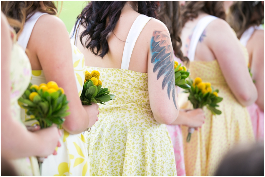 Fifty Flowers DIY Bridal Bouquet - Hunt Valley Wedding Photographer - Oregon Ridge Park